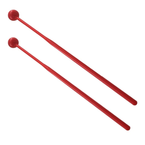 Imagen 2 del producto 1 par mazos Marimba, juego ABS, bola plástico, baquetas, accesorios instrumentos percusión para para