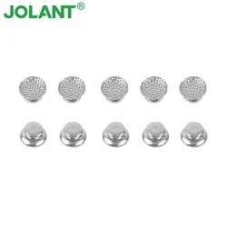 10pcs/Bag JOLANT Dental Orthodontic Lingual Button Metal Bondable Mesh Base Dentistry Materials