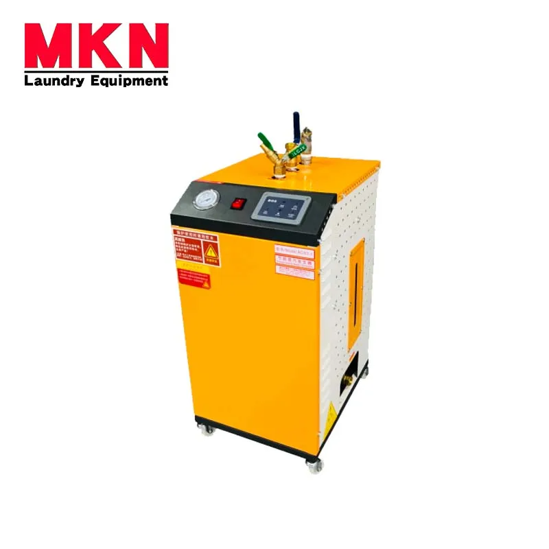 MKN Factory Supply Industrial Laundry Equipment Semi automatic water refill 3/6/9kw steam boiler for Philippines