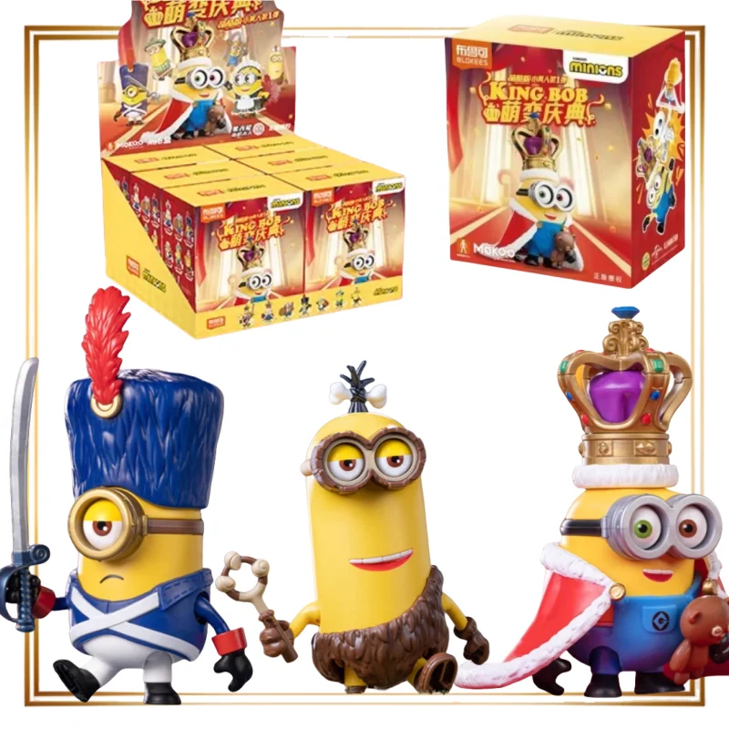 

Новый строительный блок «Миньоны», милое праздничное крутое издание, Кевин Дэйв, сборная фигурка, развивающие подвижные игрушки, аниме