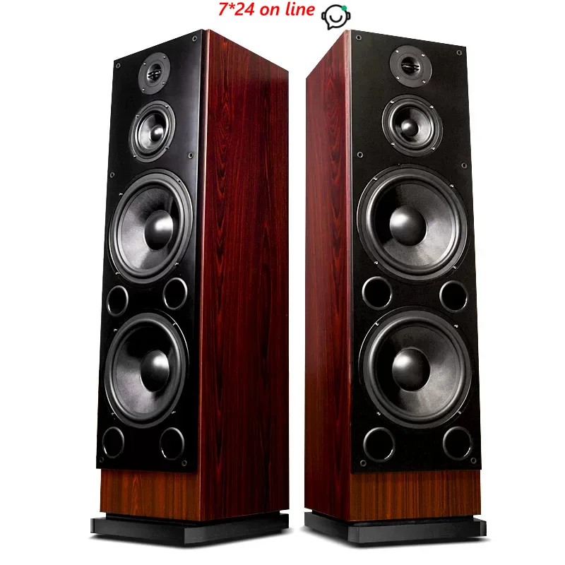 

Акустические системы HAX163 Hi-Fi с двумя 10-дюймовыми вуферами, деревянный корпус, пассивная напольная акустика для домашнего аудио.