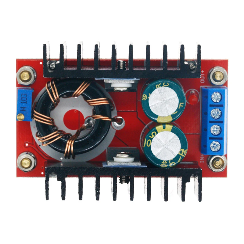 150W High Power DC Boost Converter 10V-32V Input Voltage 12V-35V Adjustable Output For Efficient Power Delivery In Projects