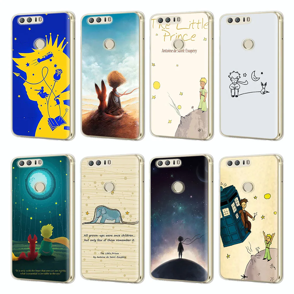 The Little Prince Transparent Soft Case for Xiaomi Poco M6 F6 Redmi Note 13 Pro Plus 13C 5G A3