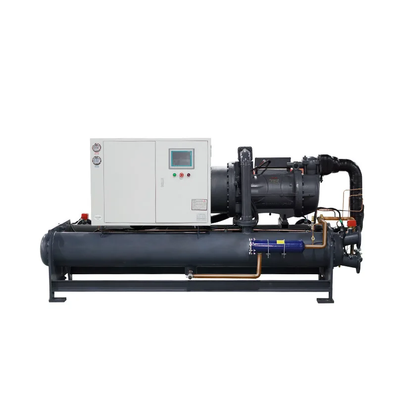 Air-cooled and Water-cooled Screw Chillers, Low-temperature Chiller, Dual-head Chiller, Industrial Condenser Unit