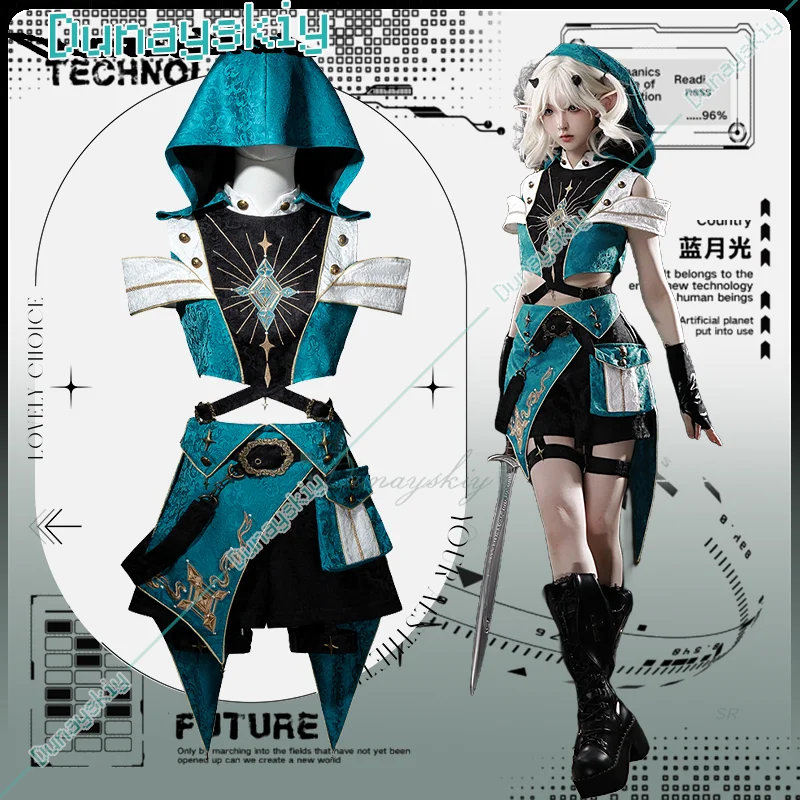 

Готические шорты «Путешественник Принц», топ и шорты с капюшоном, новинка осени 2023, красивый костюм Лолиты для косплея, полный комплект из двух предметов на Хэллоуин