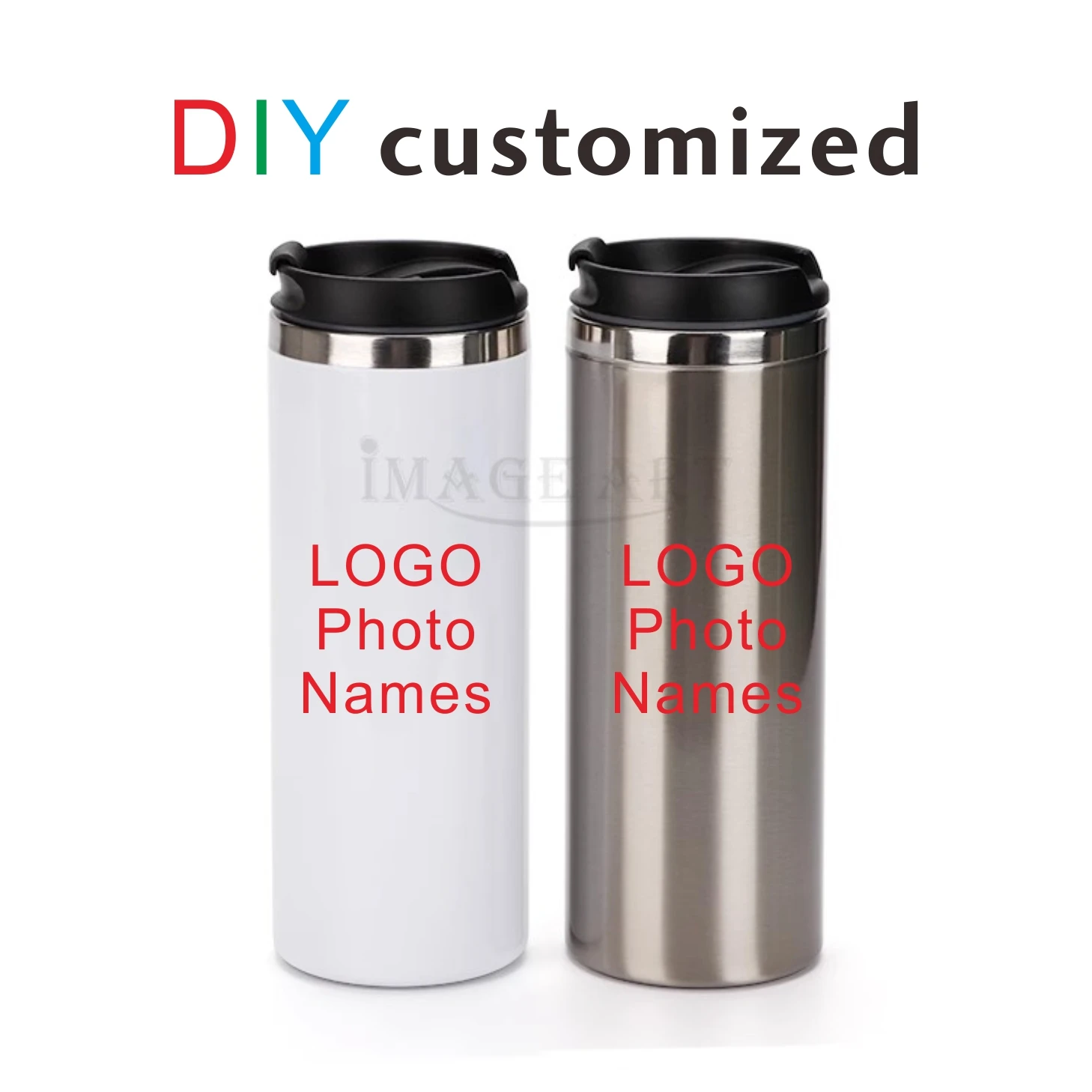 

60PCS to US by Fedex Express DIY 450ML Coffee Cup Customized Print with Your LOGO