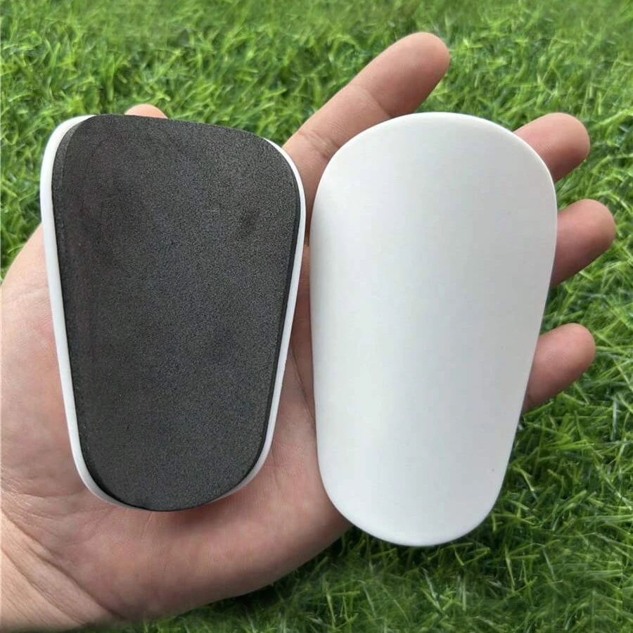 8Pcs Mini Football Shin Pads Lightweight Soccer Shin Guards Insert Pads Compact Protective Shin Guards for Kids Youth