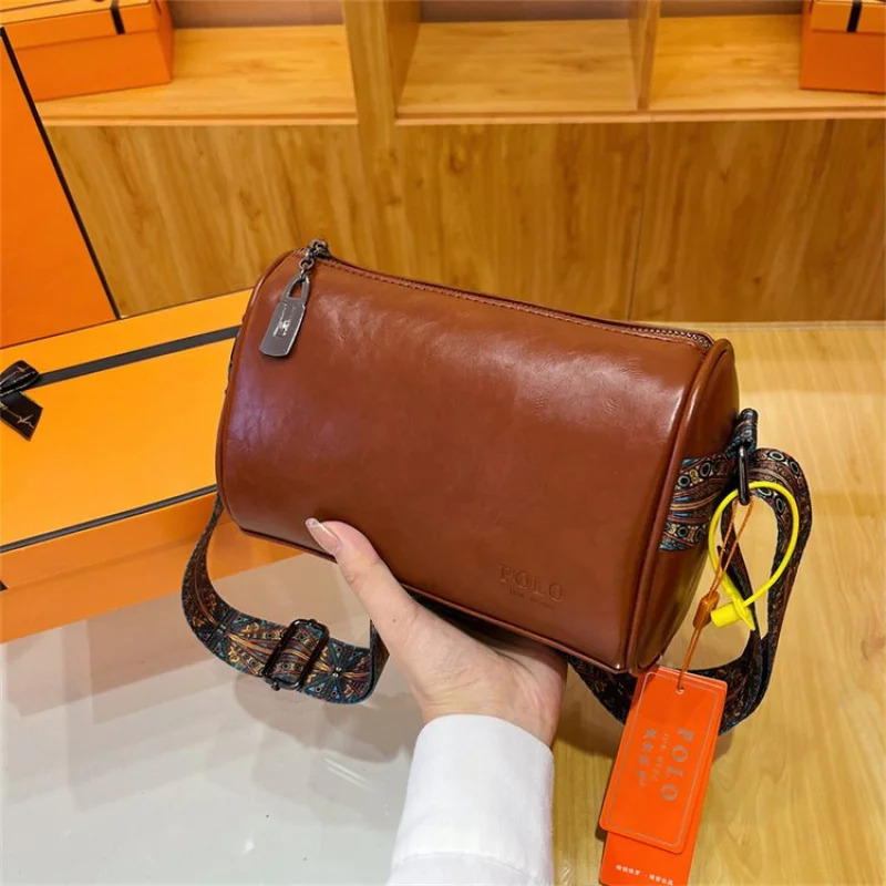 

Женская элегантная сумка через плечо, дизайнерская кожаная сумка с верхней ручкой и дополнительным длинным ремешком через плечо