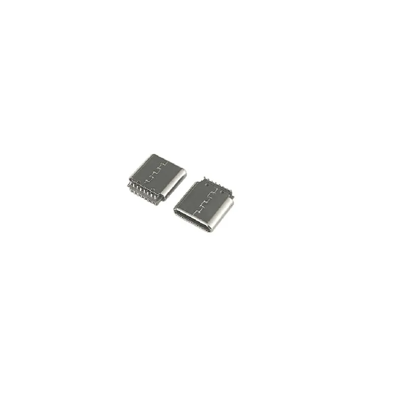 1PC USB 3.1 Type-C 16 Pin Female Connector For Xiaomi Huawei Samsung Sony SMT DIP PCB High Current Charging Port Transfer Data