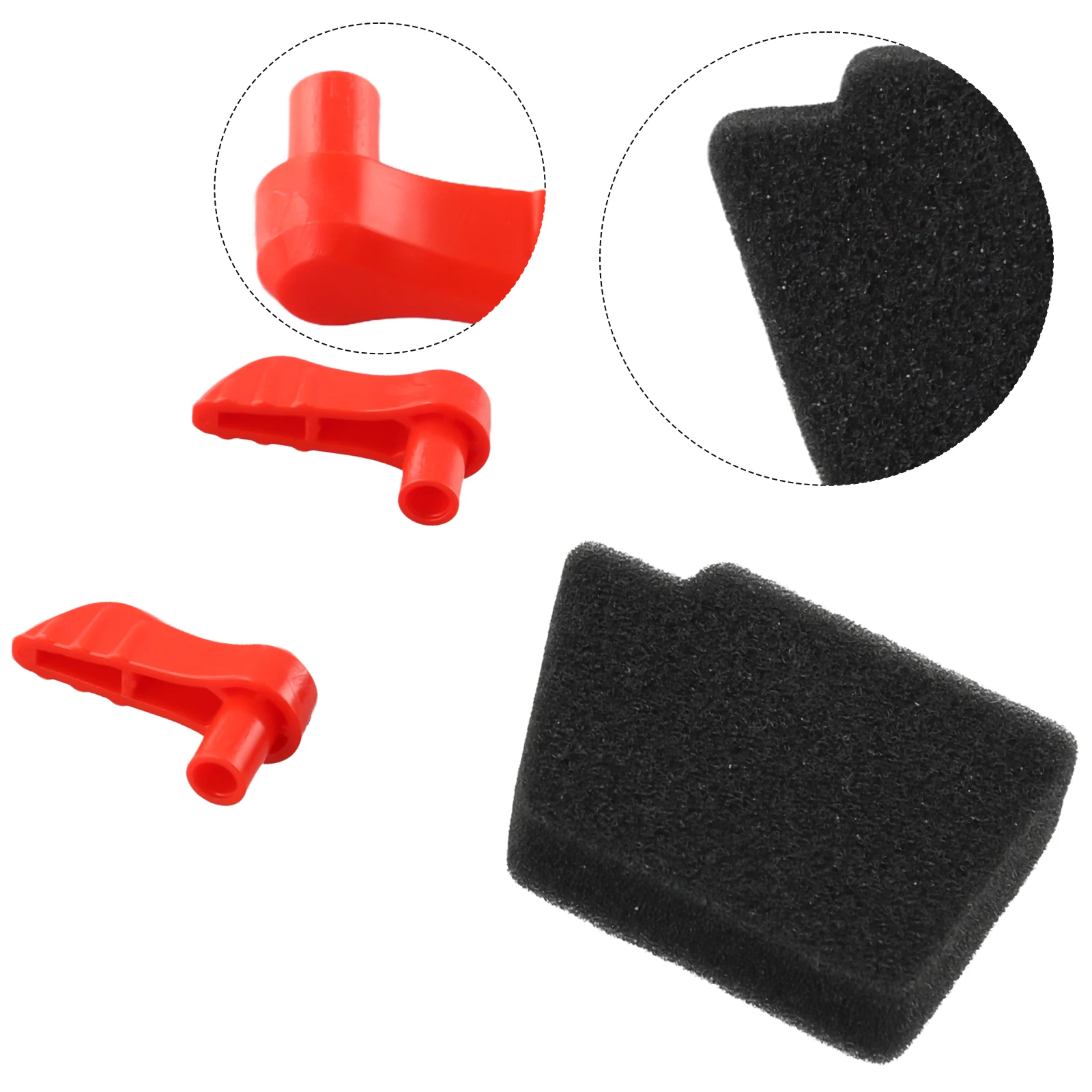 

For 545157104 Chokehebel Leaf Blower Parts Plastic Sponge 2 X Choke Lever Interchange Part#: 545157104 Brand New
