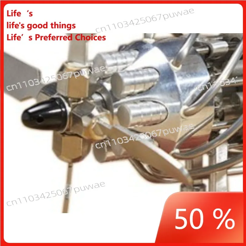 16 Cylinder Engine Model, Creative Physics Science & Technology Experiment Toy for Learning Education Display