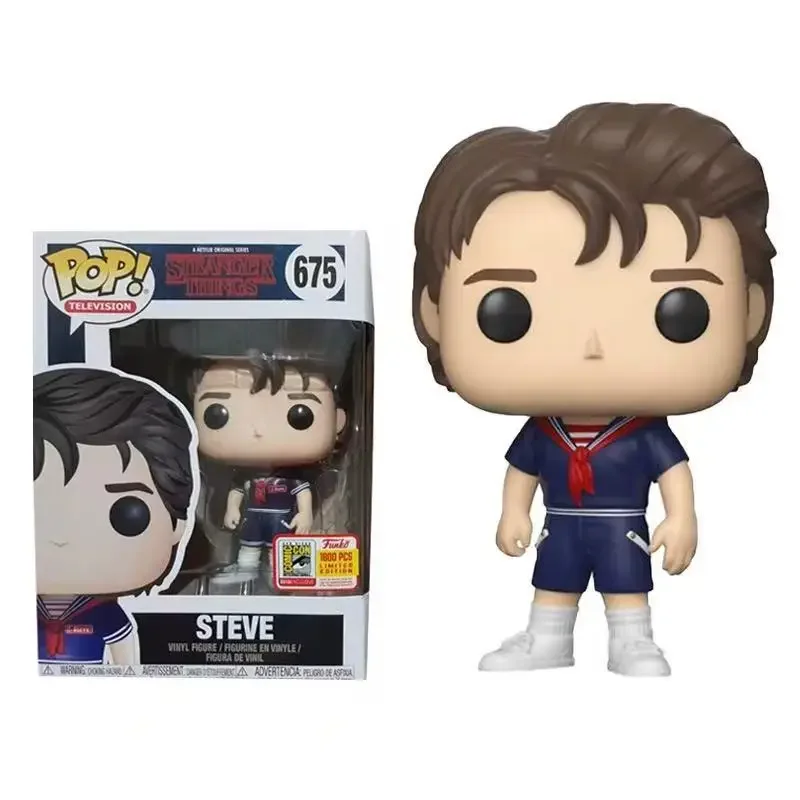 Funko Pop Steve #   Vinylfigur, 10 cm, PVC-Sammlung, Puppenmodell, Spielzeug für Kinder, Geburtstag, Weihnachten, Karneval, Spielzeug, Geschenk
