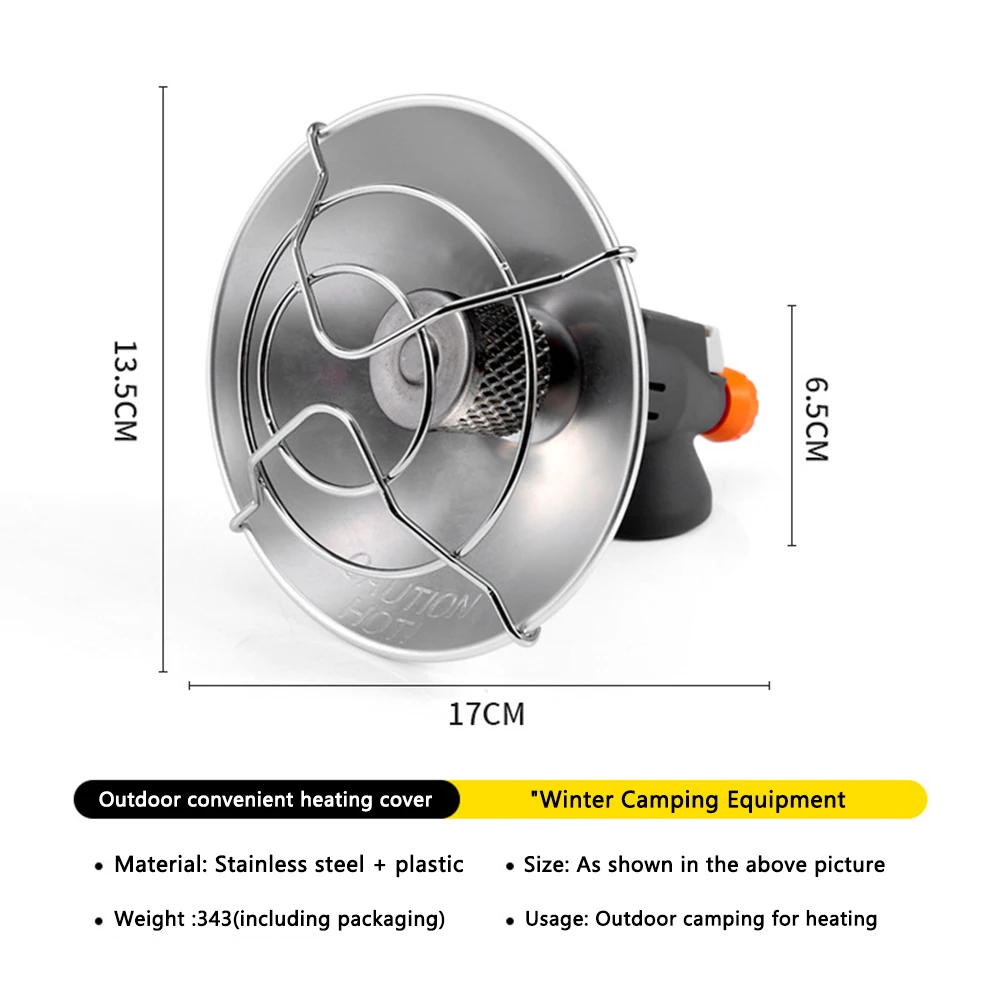 Outdoor Heaters Portable Mini Gas Heater - Outdoor Camping & Ice Fishing Warmer,Compact "Little Sun" Heating Stove
