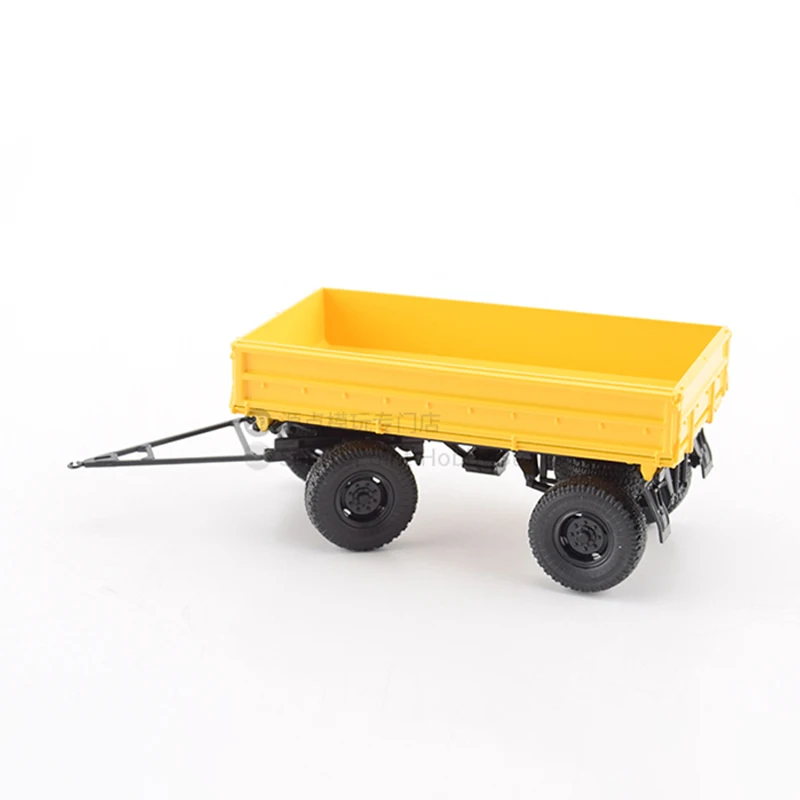 1:43 Scale Diecast Alloy GKB-8535 Two Axle Trailer Toys Cars Model 103779 Classics Nostalgia Adult Souvenir Gifts Static Display