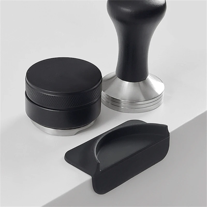 Universal Espresso Coffee Tampers Mat Station Press Tampering Holder Corner Mat Pad Silicone Coffeeware Tamping Tools Dropship