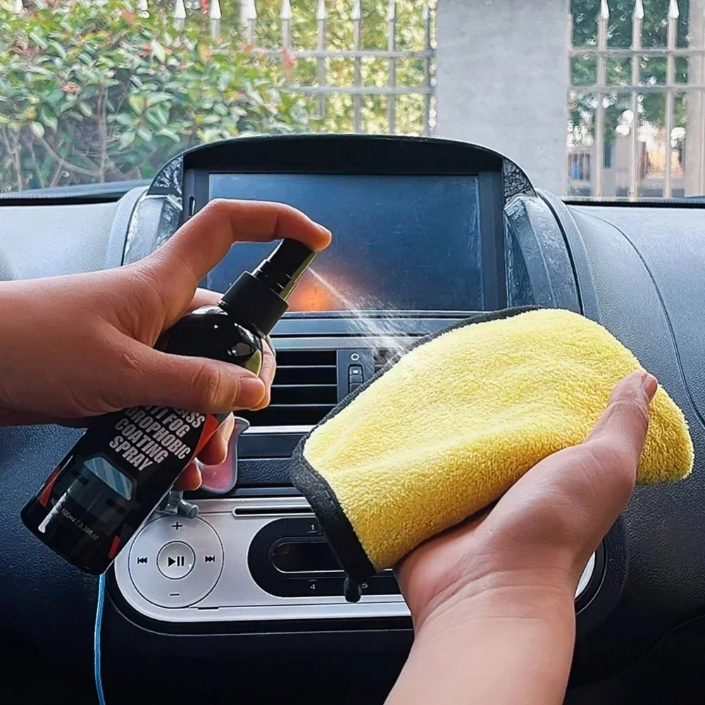 Car Glass Water Repellent Spray Rearview Polish Kit Windscreen Cleaner Hydrophobic Anti-rain Car Accesorios Para Vehiculos