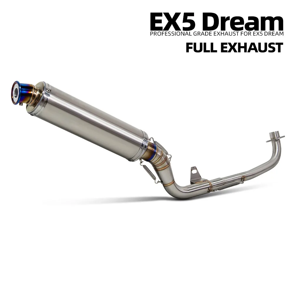 

Выхлопная система EX5 для мотоцикла Honda EX5 Dream, выпускной коллектор GP-89MM, глушитель с DB-киллером