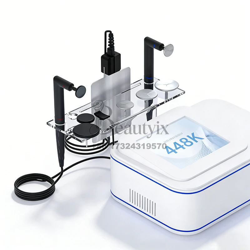 

Аппарат для ТЭКАР-терапии 448 кГц (CET/RET) для физиотерапии, снятия боли, коррекции фигуры, омоложения кожи (для салонов)