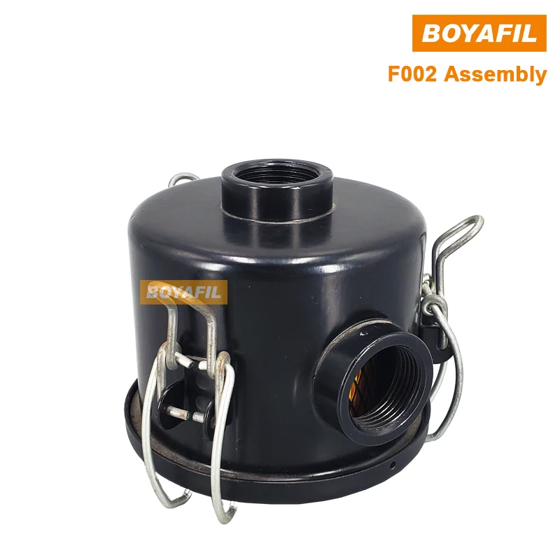 Boyafil F002 DN32 Vacuum Inlet Filters 0532000005 Assembly Air Pressure Blower Industrial Intake Dust Filter Element