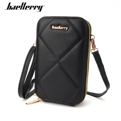 Baellerry New Phone Pocket Women Wallets Clutch Bags High Quality Brand Female Handbags Purse Zipper Crossbody Shoulder Bag