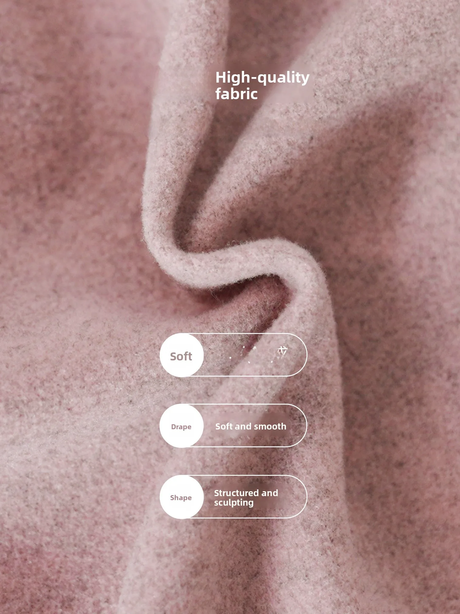 ชุดสูทสีชมพูสำหรับผู้หญิง ชุดทำงานแบบเป็นทางการสำหรับครู สัมภาษณ์งาน ช่วยให้ดูผอมเพรียว เหมาะสำหรับใส่ไปทำงานหรือเดินทาง ให้ความอบอุ่น ป้องกันรอยยับ