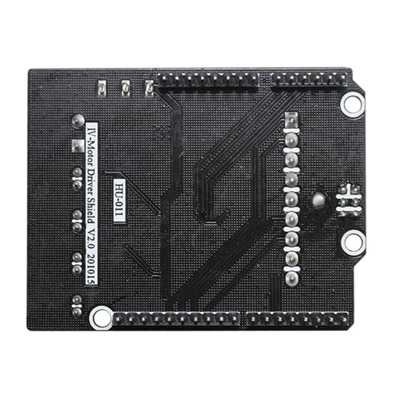 HU-011 モータードライブボードモジュール拡張ボード 4 チャンネル TB6612FNG チップ搭載ロボット工学および DIY プロジェクト用