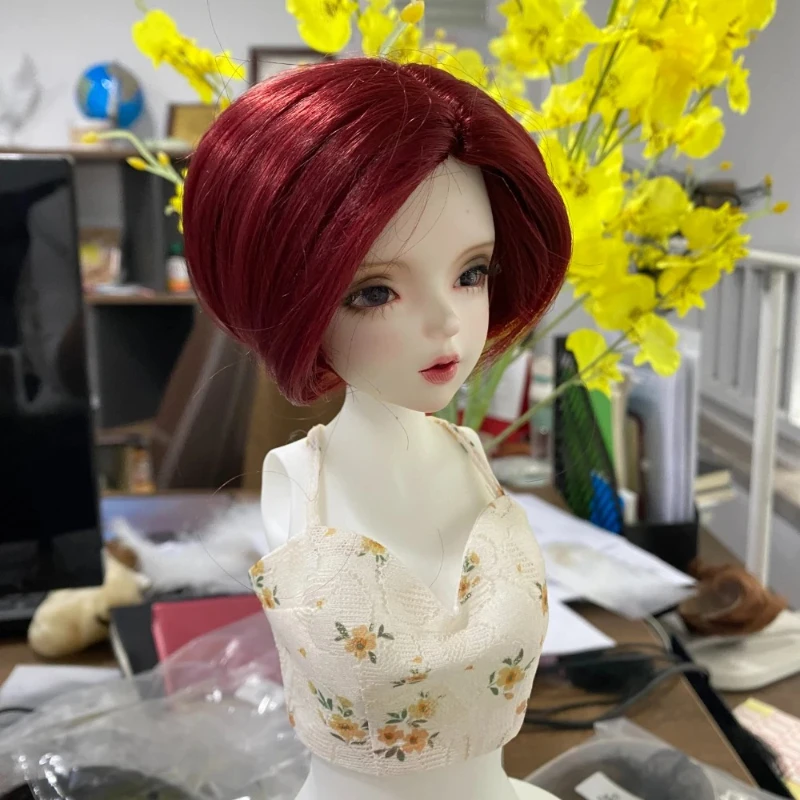 

New Fashion Doll's Wig 1/3 1/4 1/6 MJD Bjd Doll Diy Dress Up Accessories Girls Play House Toys Gift, No Doll