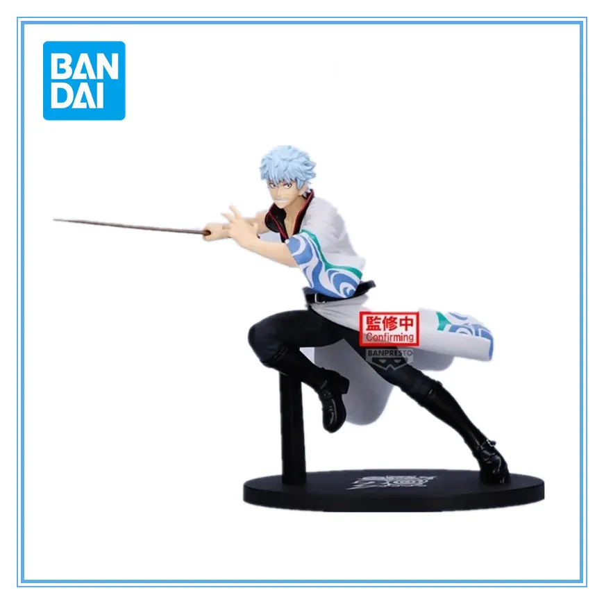 

Bandai Original Banpresto Anime Gintama Vibration étoile Sakata Gintoki PVC figurine modèle jouets à collectionner