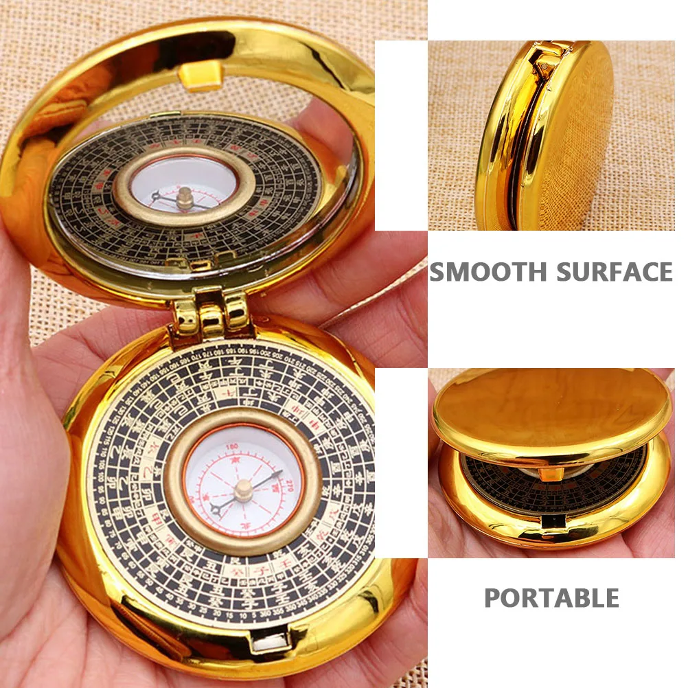 

Mini Retro Compass Vintage Metal Hiking Camping Outdoor Navigation Accurate Directional Portable Gift