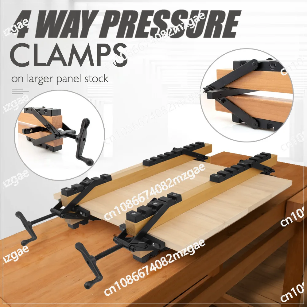 4-Way Woodworking Clip Fixed Positioning Panel Fixed Woodworking Tools, Thick Woodworking Puzzle Fixture