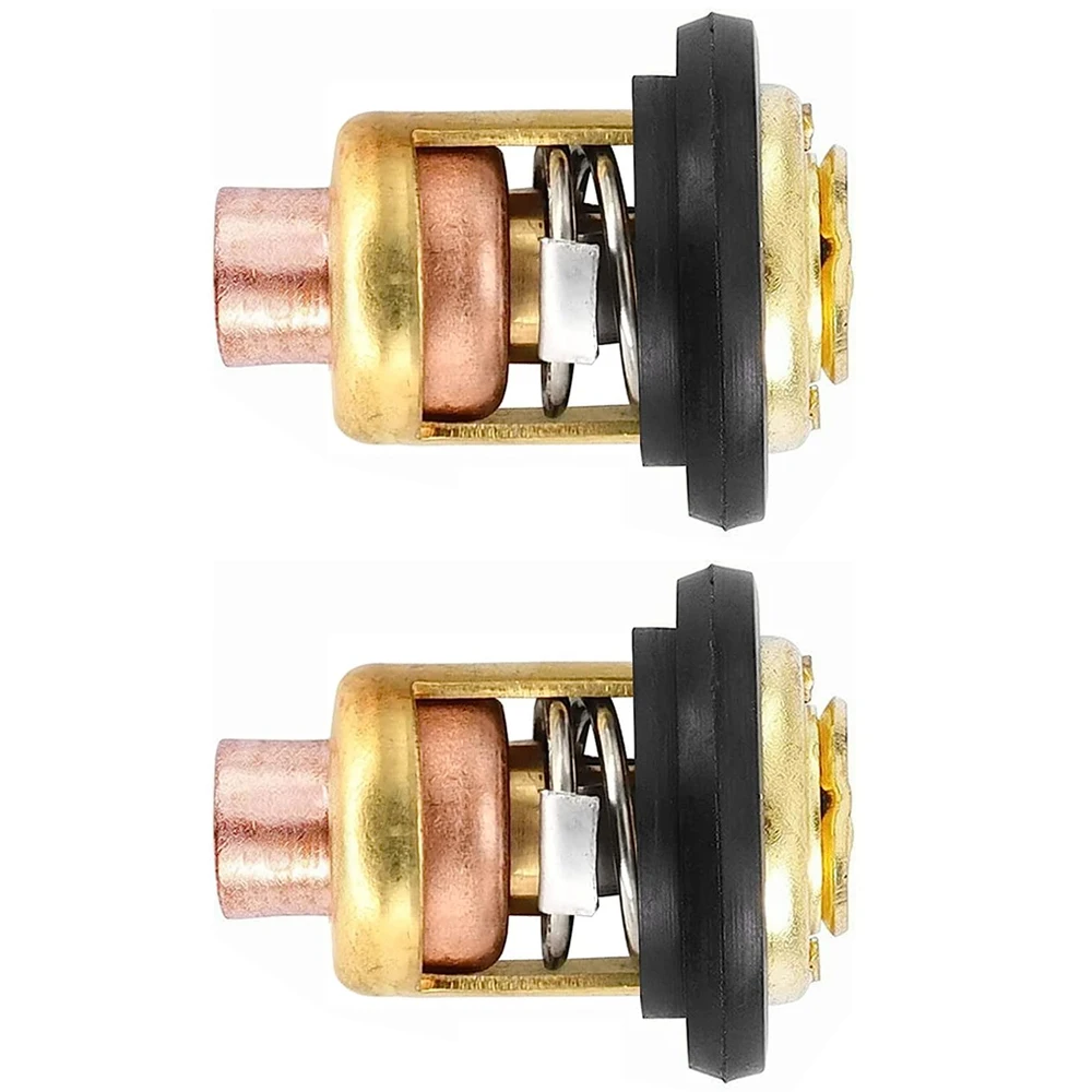 2pcs Thermostat & Seal 75692Q2 for Mercury 125HP 135HP 140HP 150HP 175HP 200HP 225HP