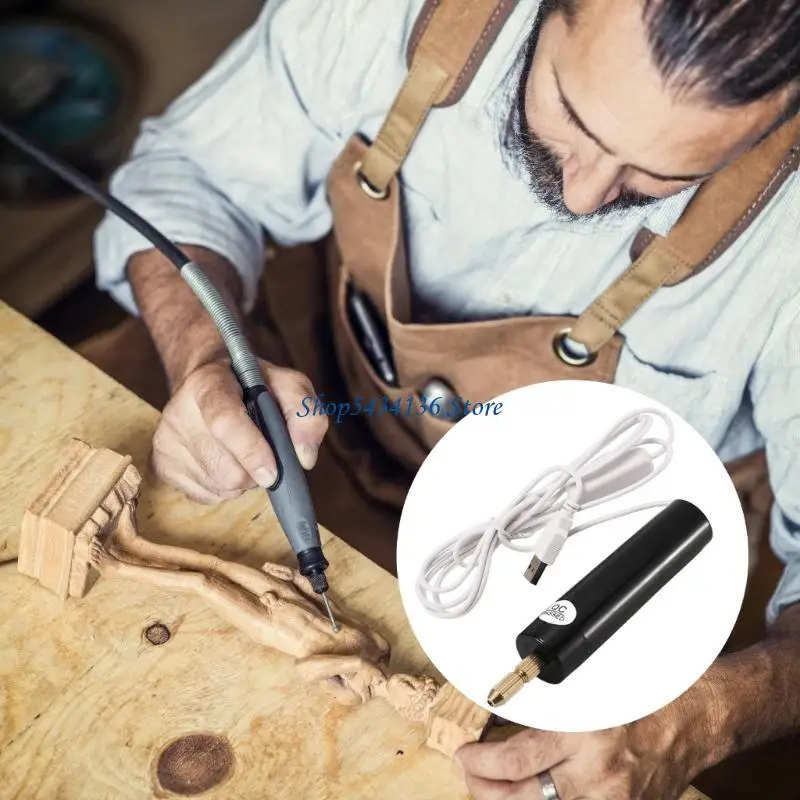 H7ed Miniature Electric Grinder 20000rpm Le fonctionnement à faible bruit du moteur comprend 8 bits forage adaptés à en