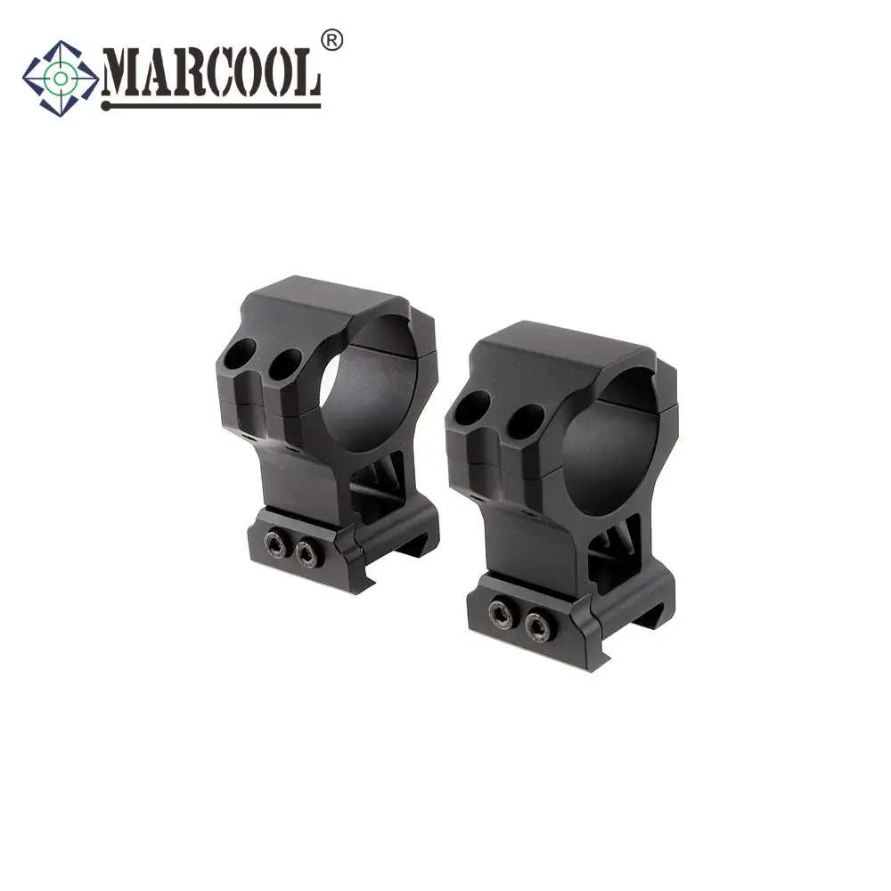 Marcool 2PCS 34mm Scope Ring Mount cannocchiale da puntamento anelli Mount High/Low Weaver per accessori softair da caccia