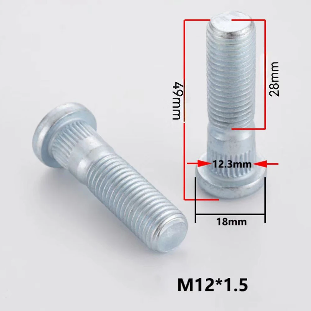 

Wheel Repair For Honda Wheel Stud Wheel Stud For Honda Accord Wheel Stud Silver Finish Direct Replacement Easy Installation