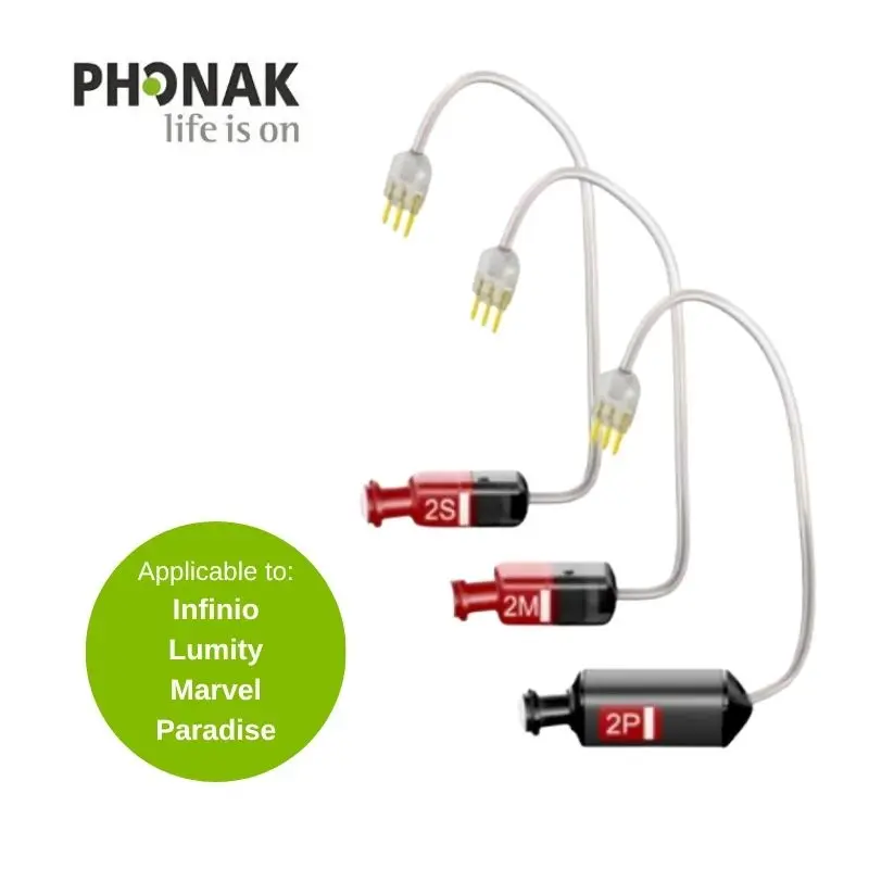 

Phonak 5.0 Receivers Phonak Hearing Aid Standard power RIC Receiver For Marvel, Paradise & Lumity Hearing Aids (3 Pin)
