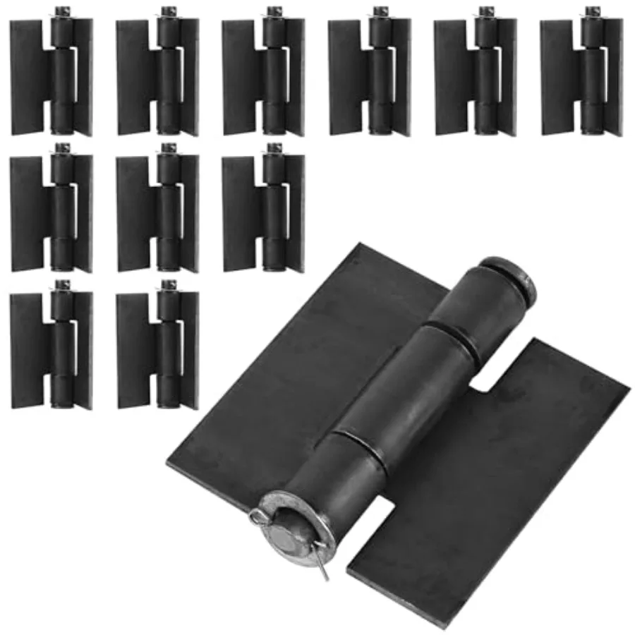 

Weld On Hinges Extra Heavy Duty." x"Weldable Metal Butterfly Hinges Solid Steel Welding Butt Hinge Thickness 5mm for Heavy Meta