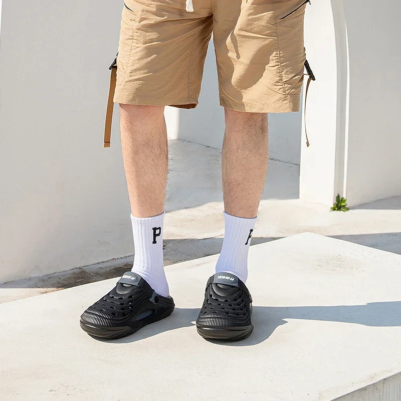 Fashion 2026 Mix Color Men's Comfortable Thick Platform Clogs Summer Beach Outside Couple Slippers Soft Sole EVA Sandals Slides image 6