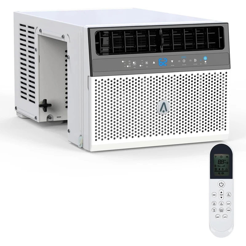 

Умный оконный кондиционер с Wi-Fi, 6000 BTU, энергоэффективный, ультратихий, высокая эффективность, быстрое охлаждение, охватывает площадь 269 кв. футов, с Wi-Fi.