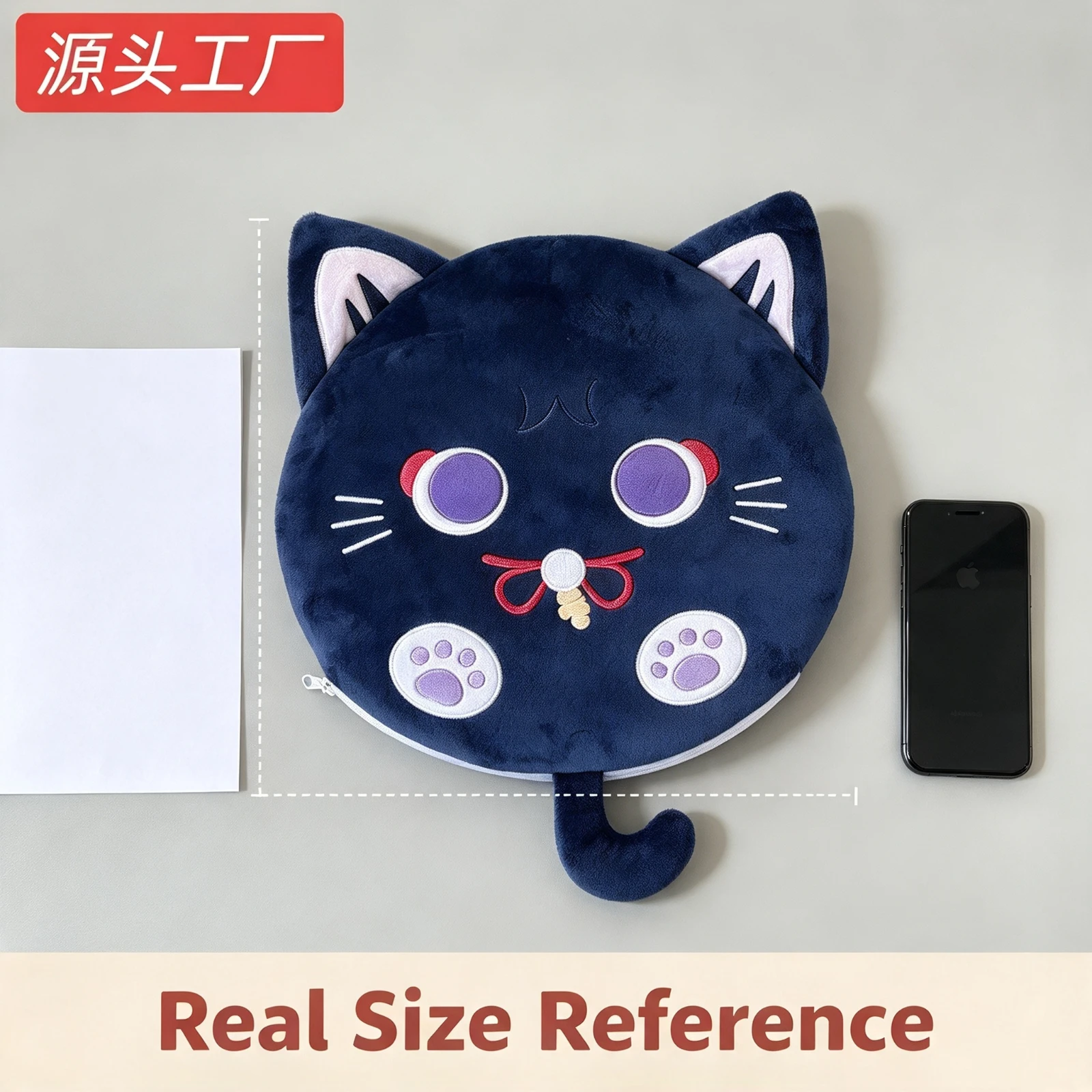 40cm Genshin Impact Xiao Scaramouche Plush Cushion Memory Foam Seat Pad Soft Cartoon Pillow Home Office Decor Gift For Kids