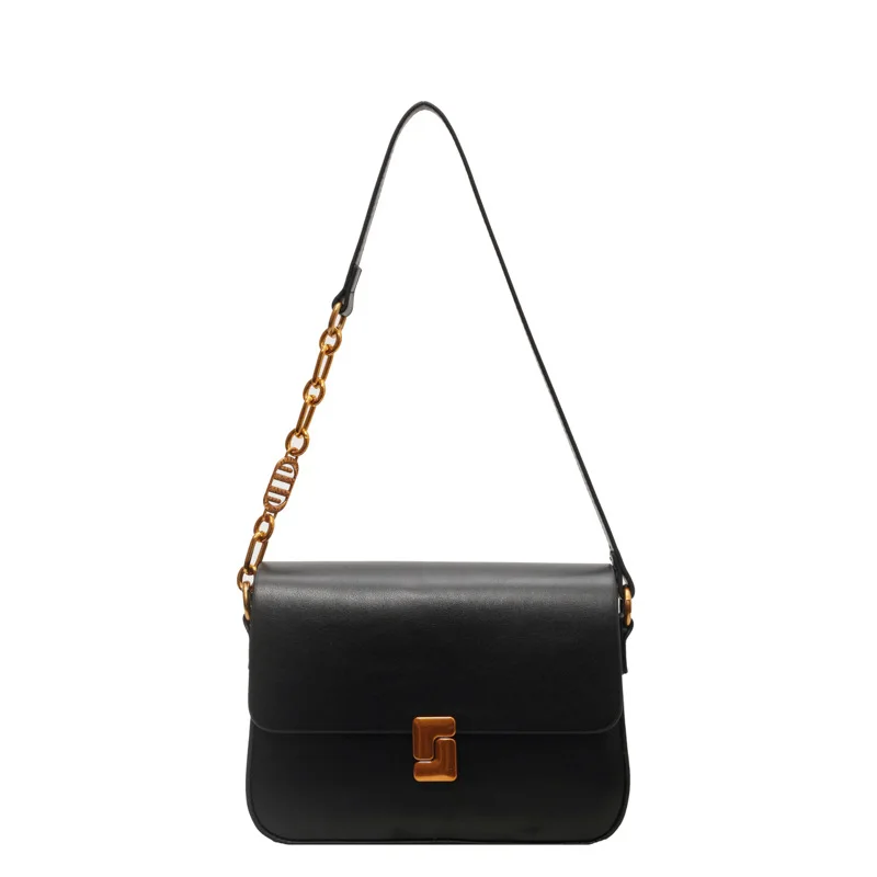 

Высококачественная маленькая квадратная сумка нишевого дизайна 2025 года, простая и универсальная сумка через плечо, модная и модная сумка через плечо