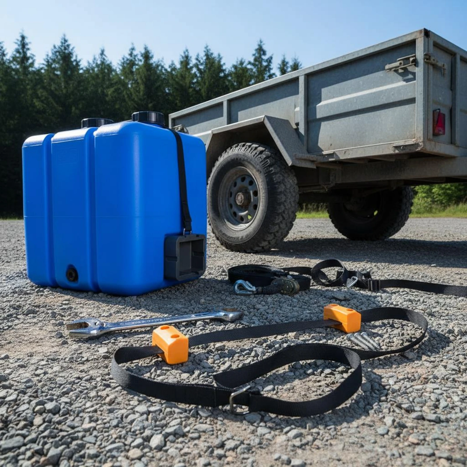 Water Container Securing Strap Sturdy-Duty Battery Hold down Bracket Kit RV Floor Mount Fastening Strap Versatile for Boaters