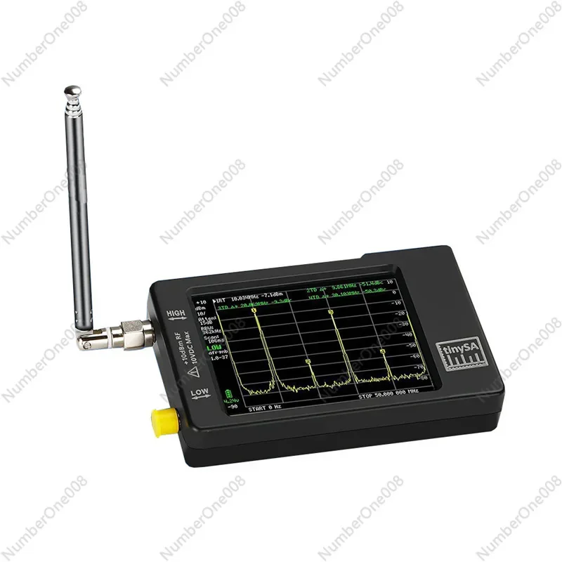 

2.8 Inch Spectrum Analyzer TinySA Frequency Range Low 100-350MHz 240-960MHz