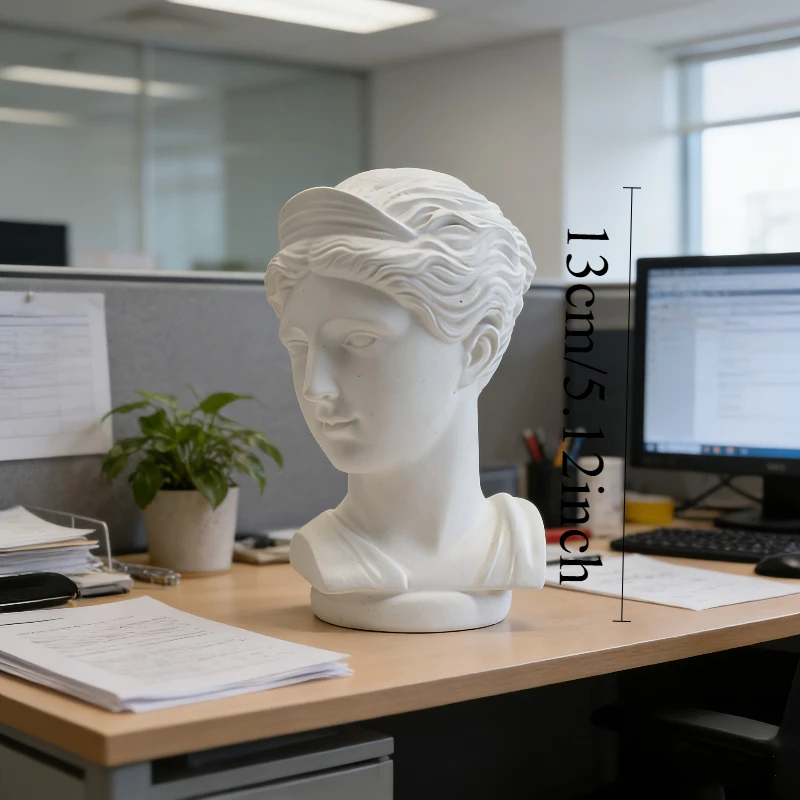 Elegant Venus Greek Goddess Statue, Classic Roman Bust, Mythology Home Decor for Living Room, Office, Bedroom & Shelf