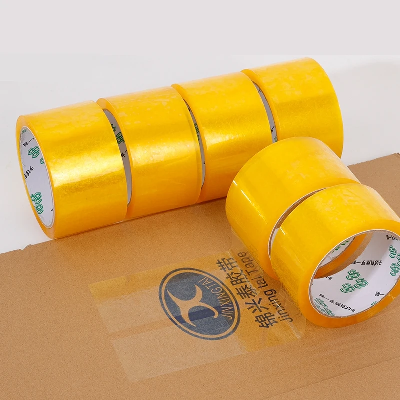 YX 50MM Transparent Tape High Viscosity Express Packaging Carton Sealing Tape Widened Strong Adhesive Tape