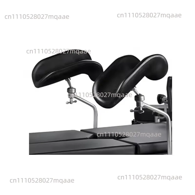 Operating table accessories: gynecological examination bed leg rest