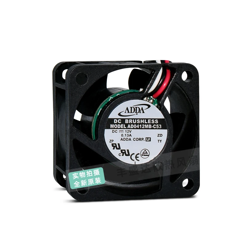 

ADDA AD0412MB-C53 DC 12 В 0,13 А 40x40x20 мм 3-проводной охлаждающий вентилятор для сервера