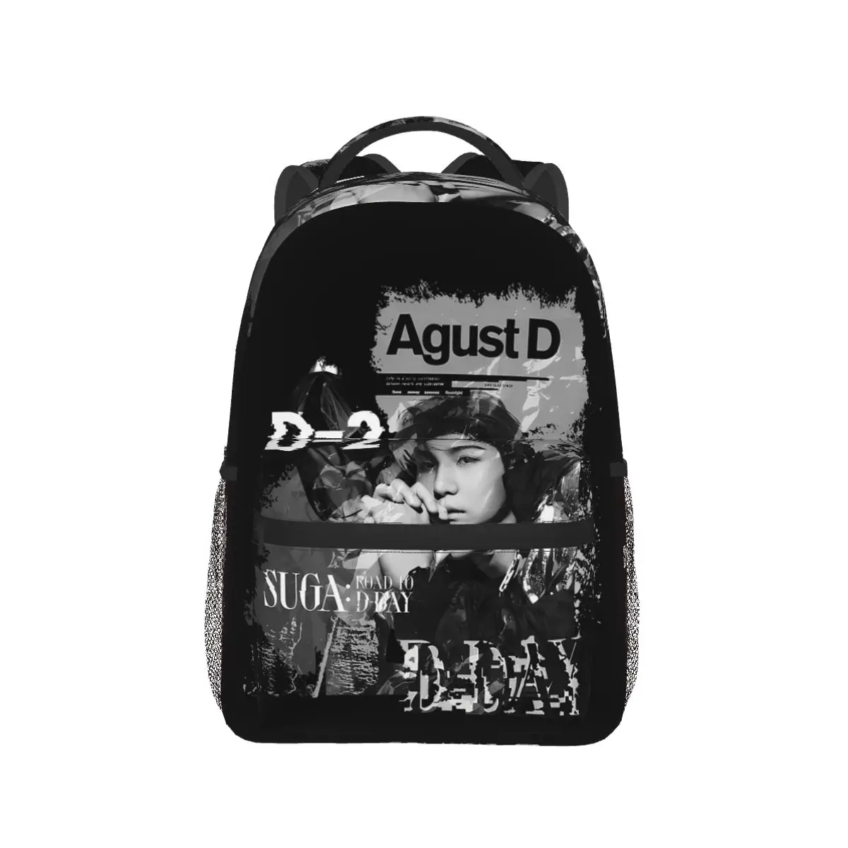 

Day Suga Agust D Concert Tour Backpack Hot Sale Daypack Large Capacity Kids BookBag School Bag Shoulder Bags for Men Women