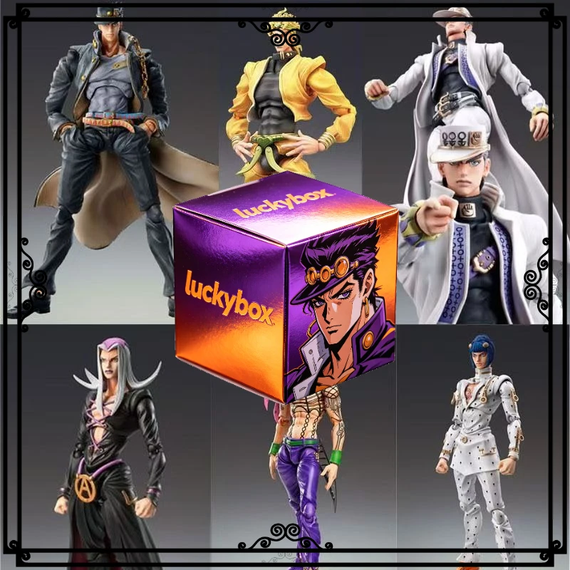 

JoJo's Bizarre Adventure Mystery Blind Box Figures Classic Roles PVC Toys Surprise Box Ornament Gift for Anime Lovers