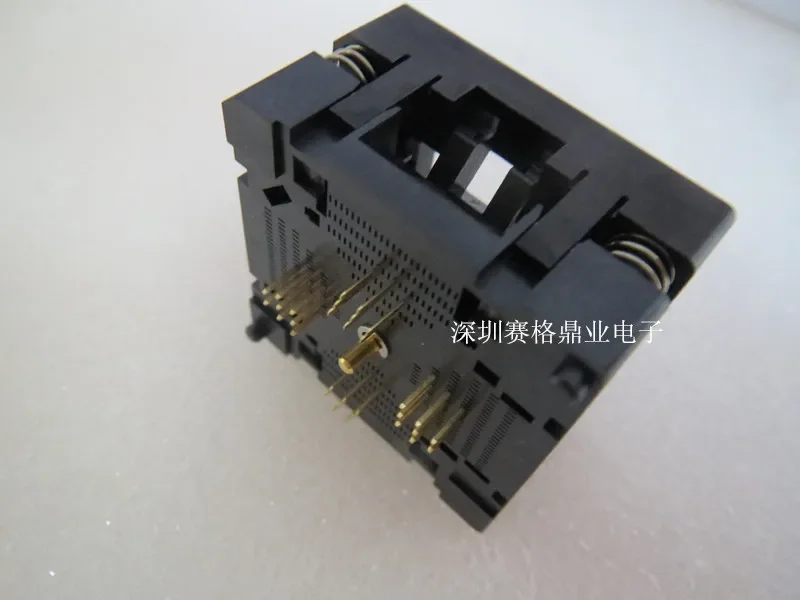 QFN20 DFN20 MLF20 4X4mm 0.5mm Burn-in Socket gold plating IC testing seat Test Socket test bench