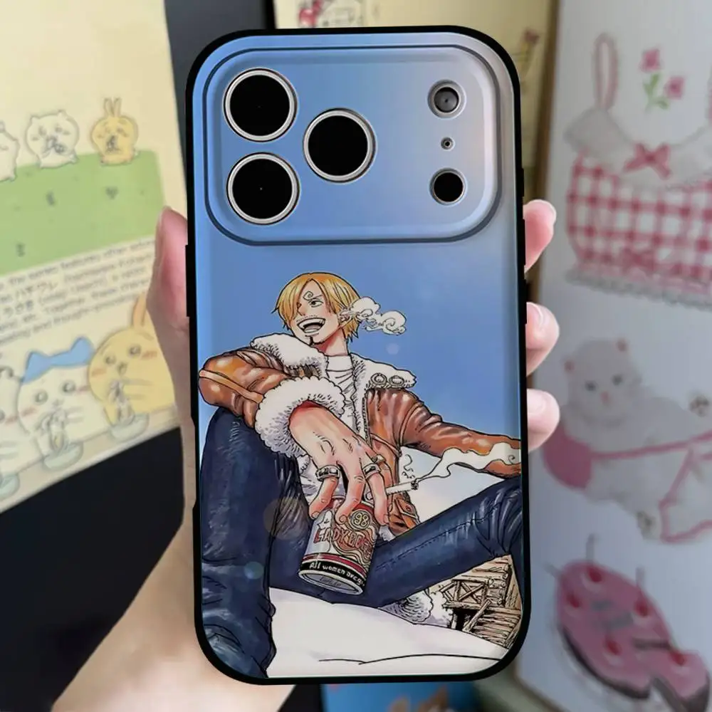 Anime V-Vinsmoke S-Sanji Phone Case For IPhone17 16 15 Pro Max 14 13 12 11 XR X XS Max 8 Plus SE Phone Cover